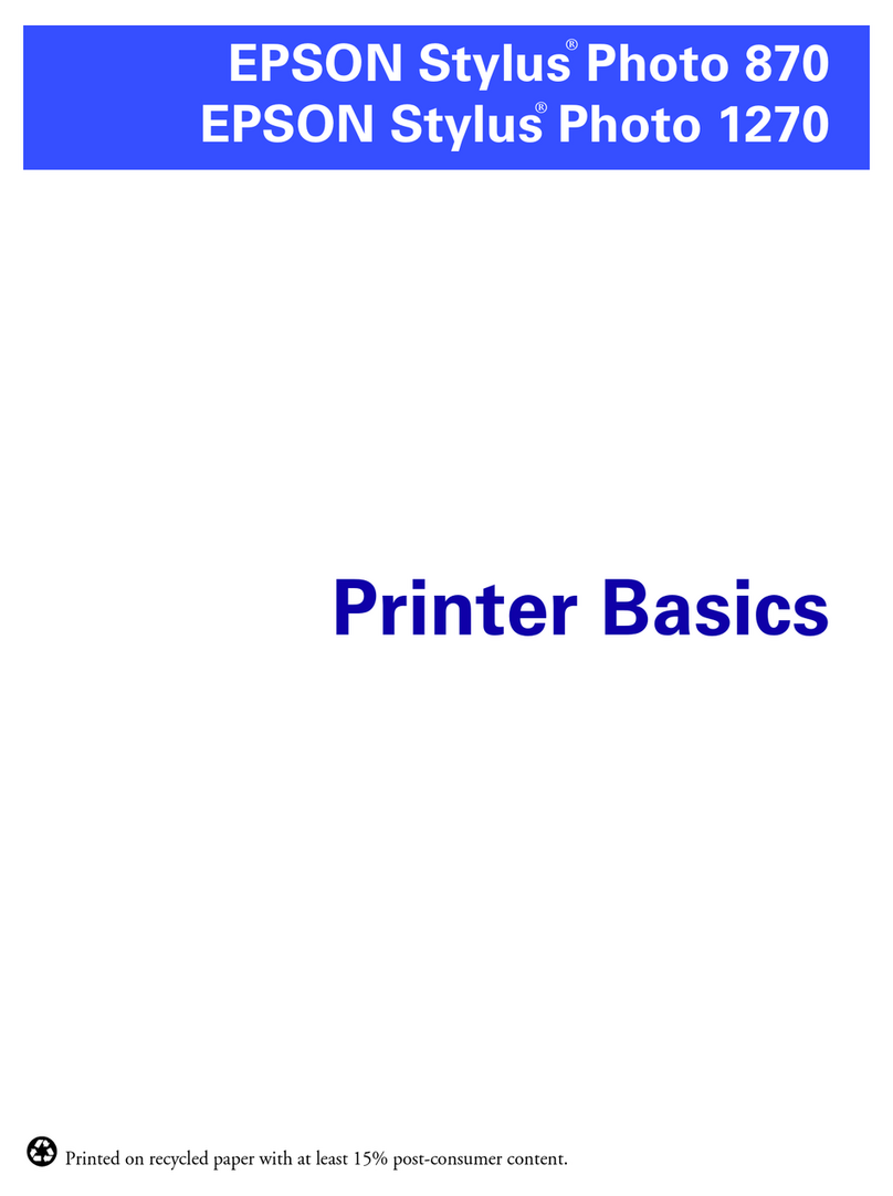Epson Stylus PHOTO 870 Installation guide