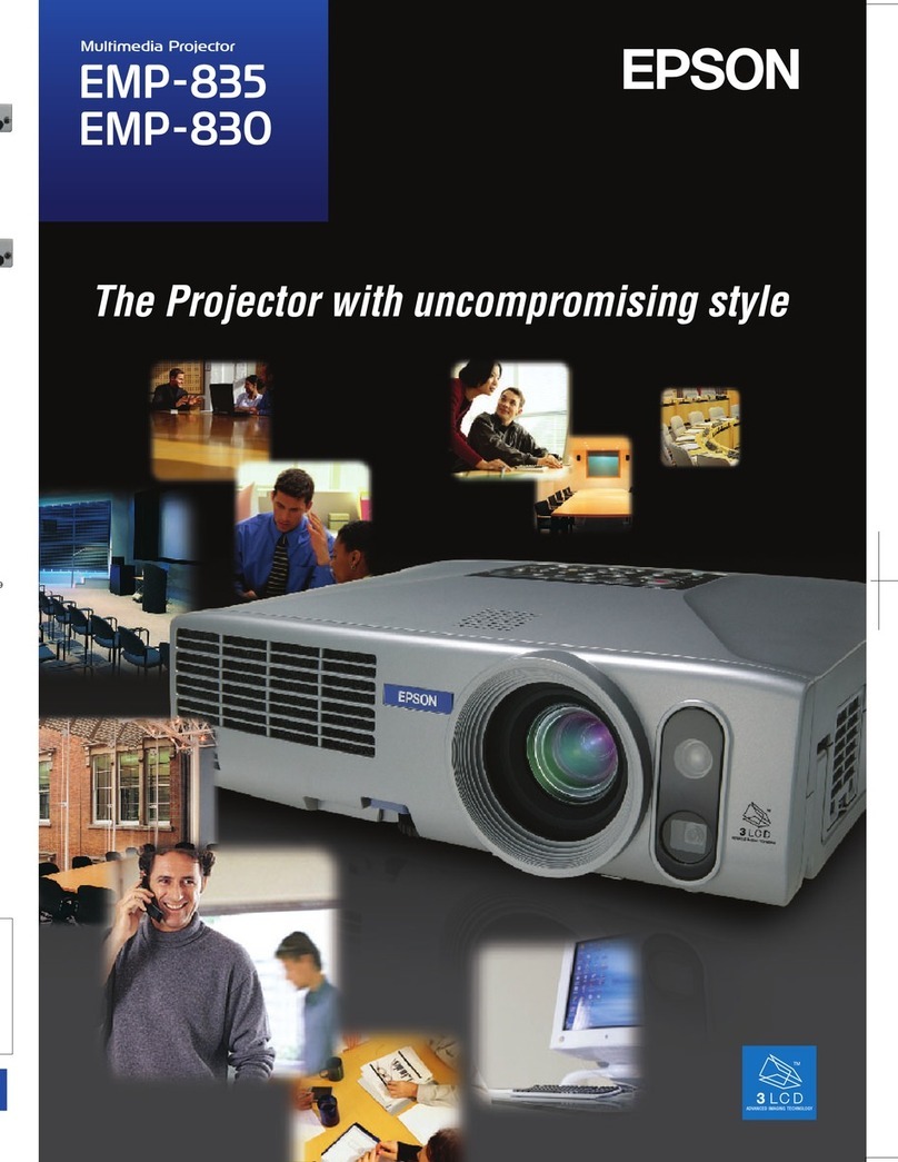 Epson EMP-830 User manual