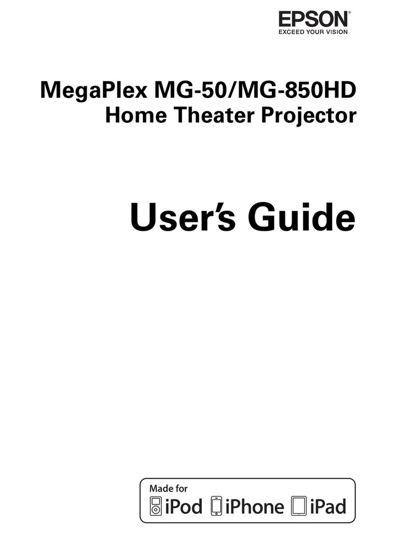 Epson Megaplex MG-50 User manual
