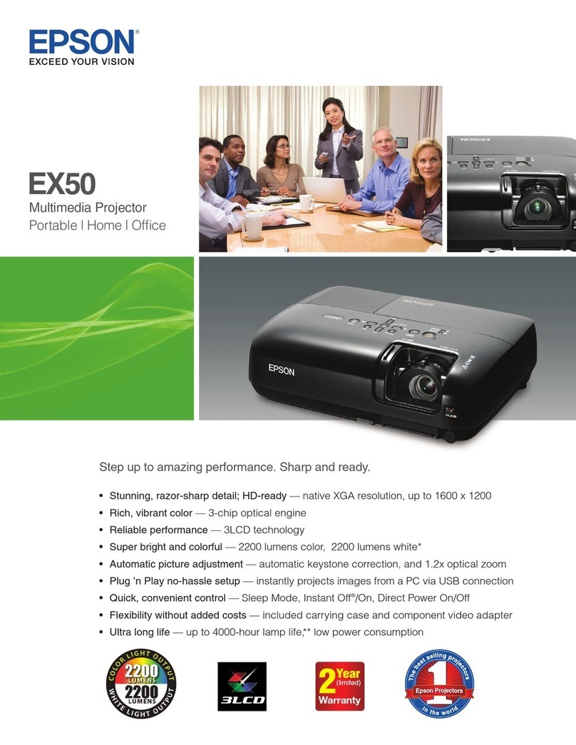 Epson EX50 User manual