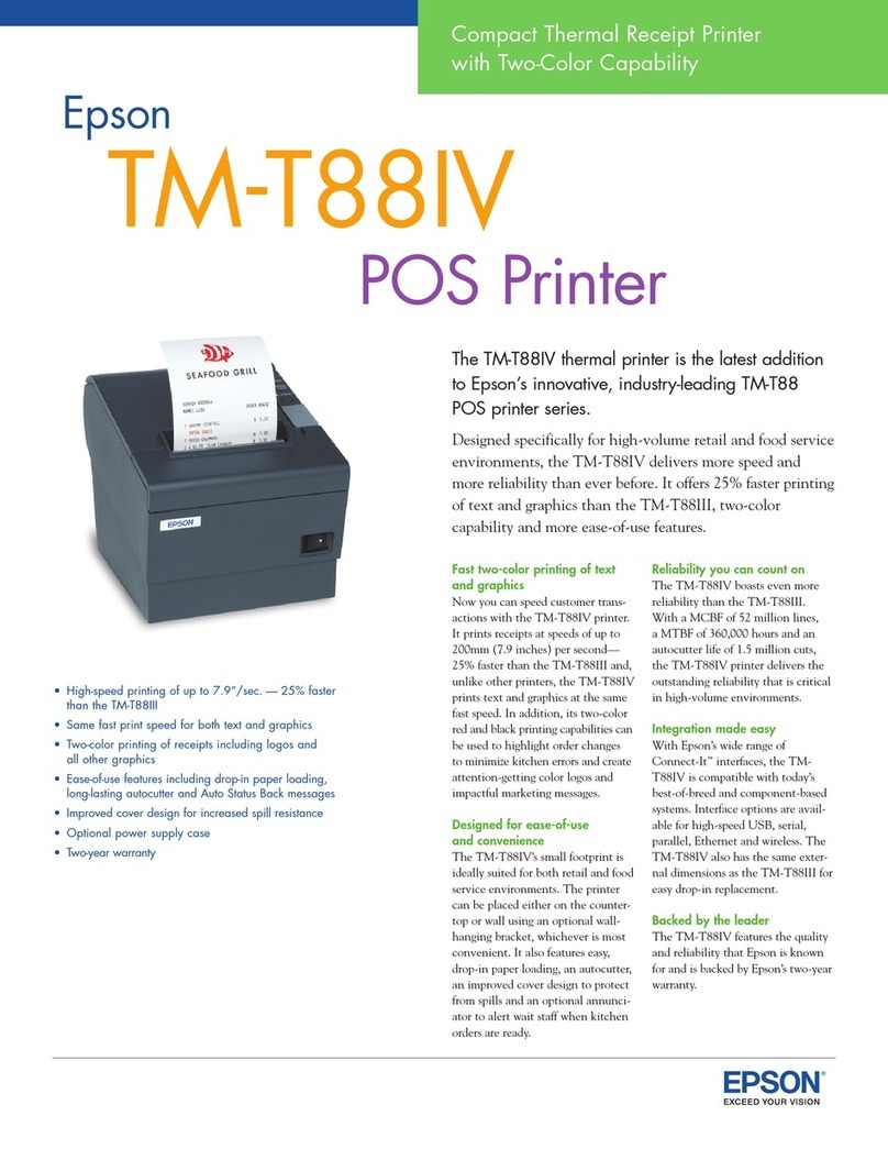 Epson TM-T88 ReStick User manual
