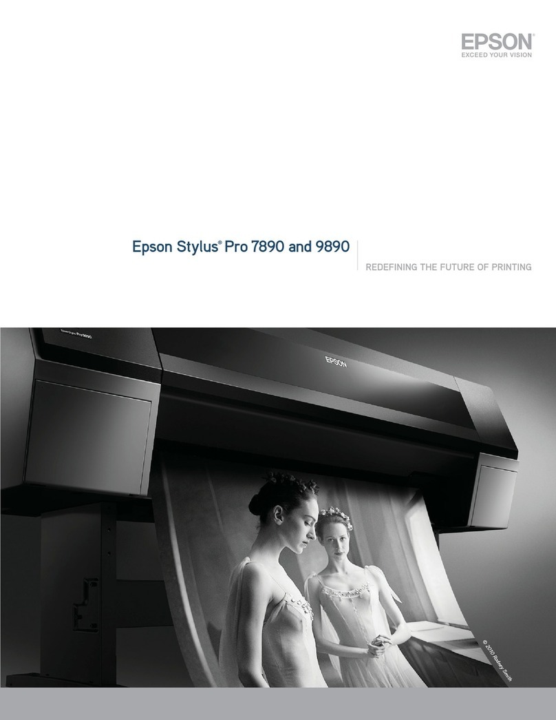Epson Stylus Pro 7890 Series User manual