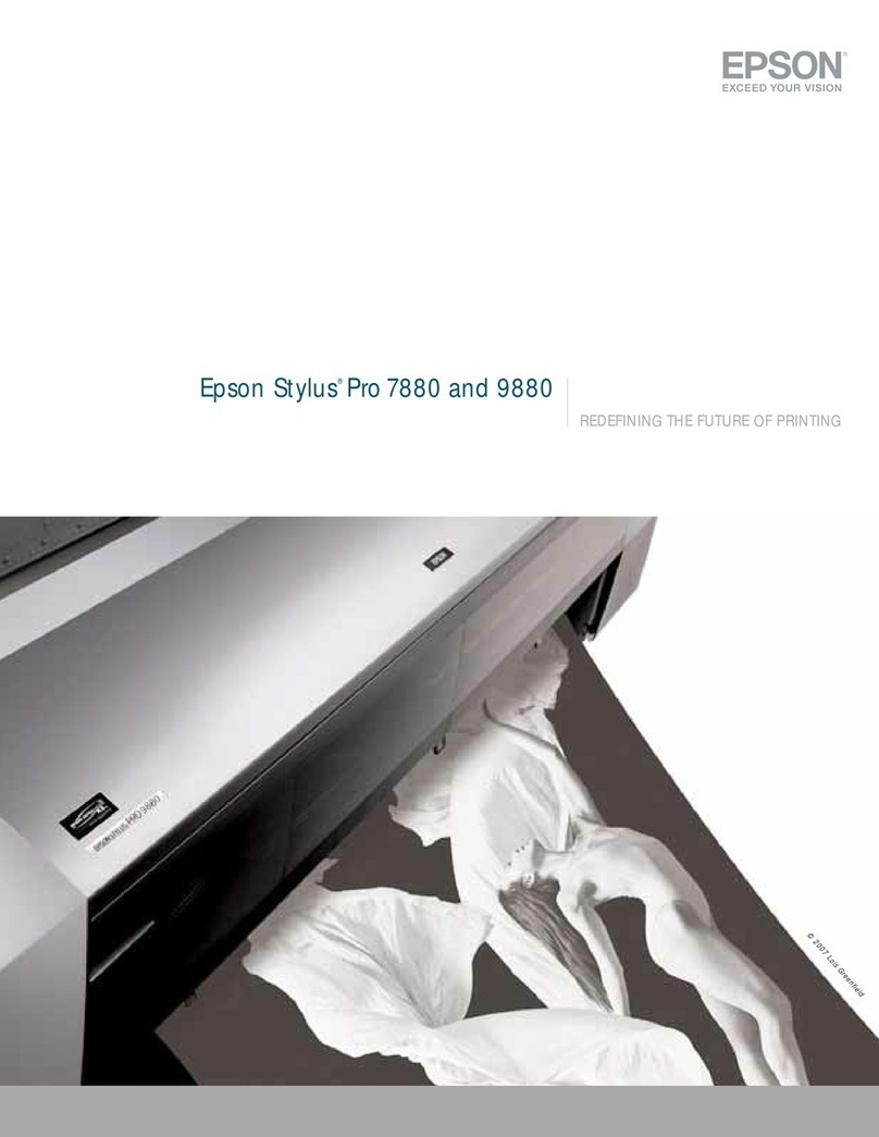 Epson Stylus Pro 7880 ColorBurst Edition - Stylus Pro 7880... User manual