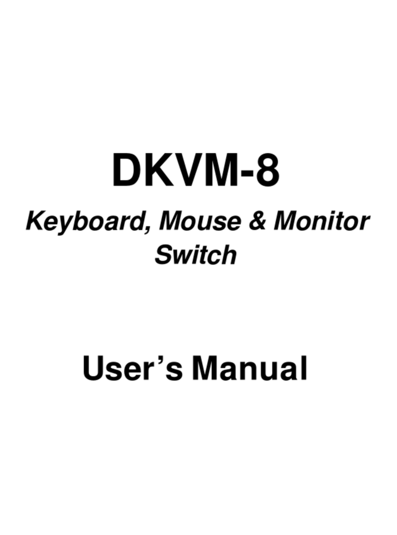 D-Link DKVM-8 User manual D-Link DKVM-8 User manual