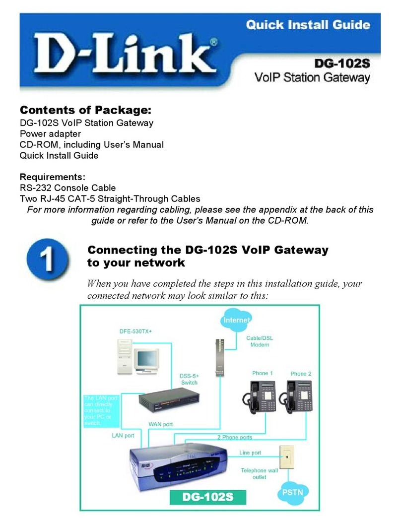 D-Link DG-102S User manual