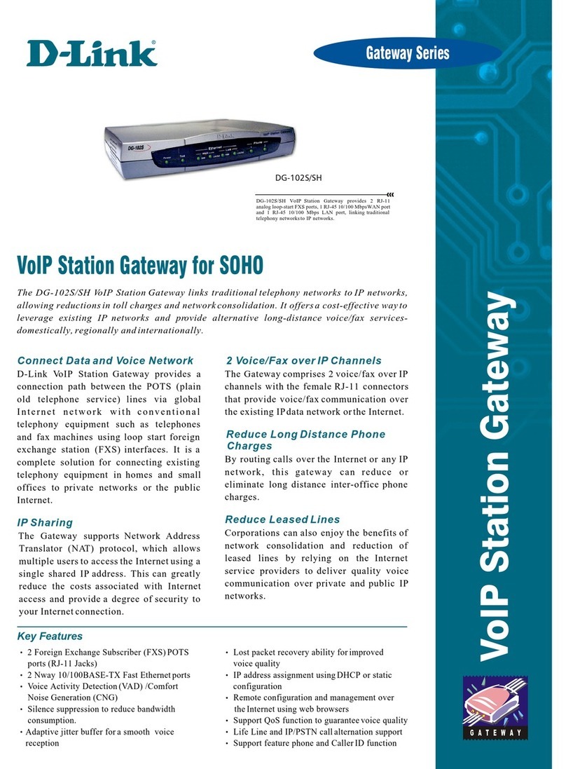 D-Link DG-102S User manual