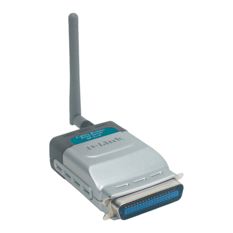 D-Link DP-311P - Air Print Server User manual