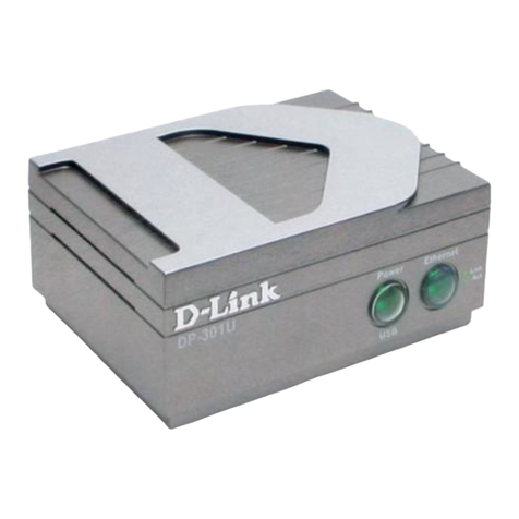 D-Link DP 301U Operator's manual