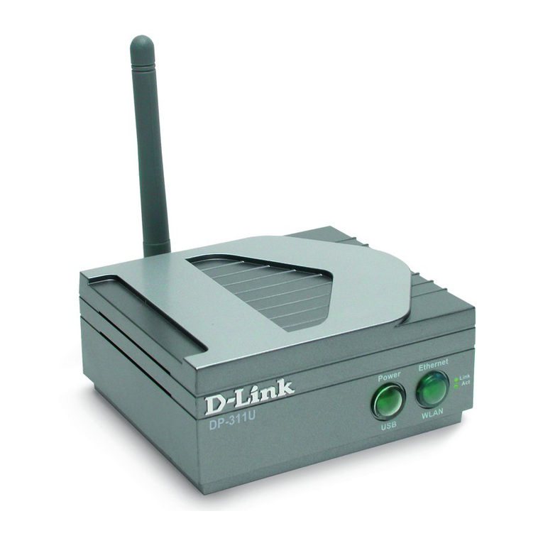 D-Link DP-311U User manual