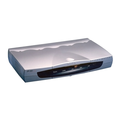 D-Link DP-303 Installation manual