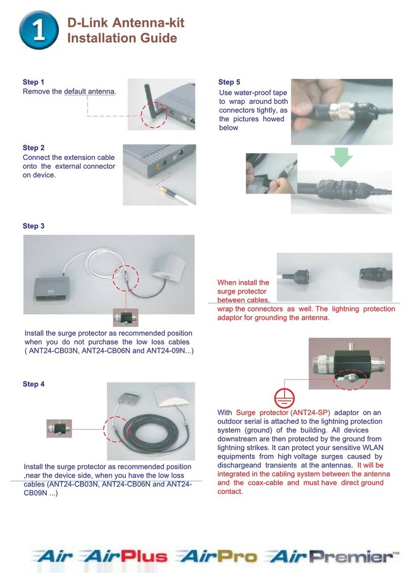 D-Link ANT24-1400 User manual D-Link ANT24-1400 User manual