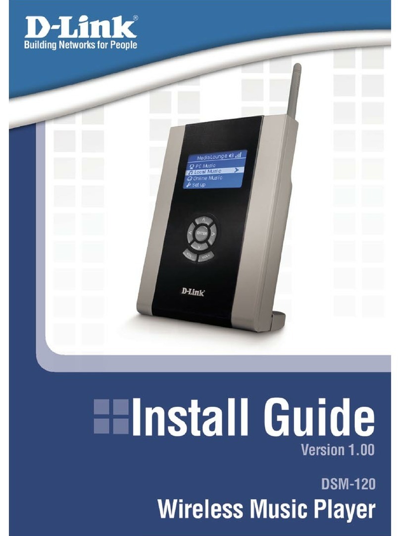 D-Link DSM-120 User manual D-Link DSM-120 User manual