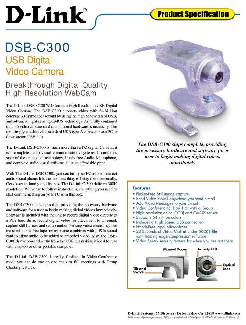 D-Link DSB-C300 Owner's manual