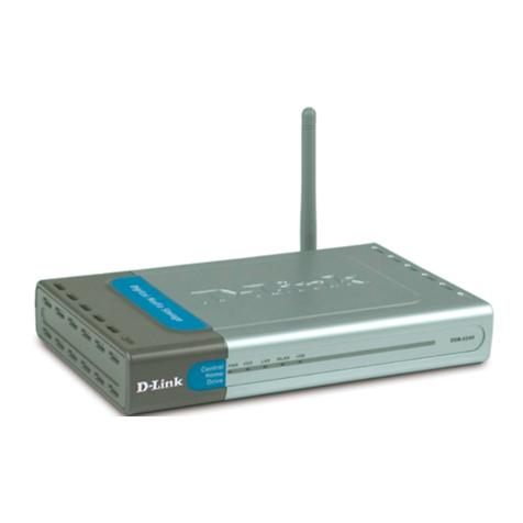 D-Link MediaLounge DSM-622H User manual