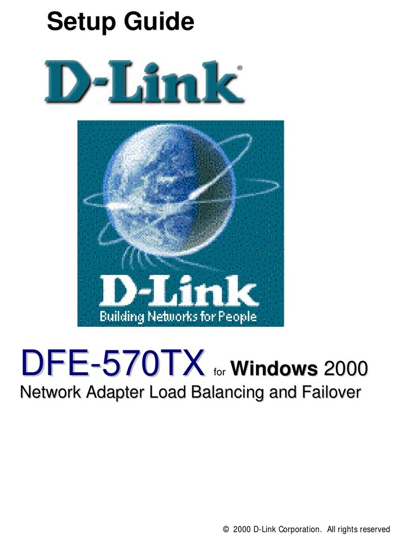 D-Link DFE-570TX User manual