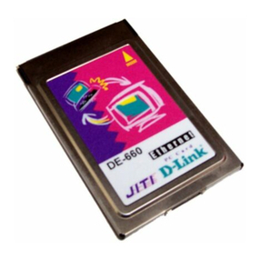 D-Link DE-660CT User manual