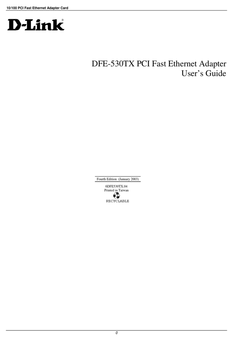 D-Link DFE-530TX User manual