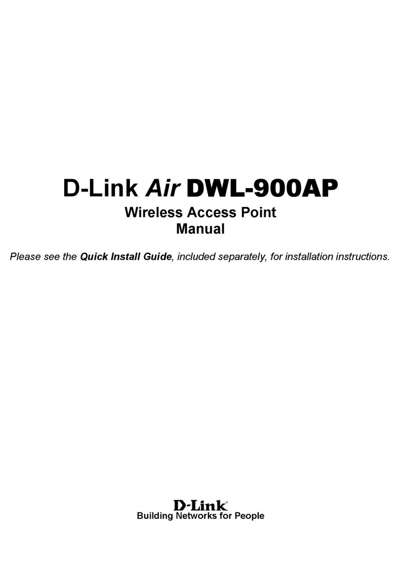 D-Link AirPlus DWL-900AP User manual D-Link AirPlus DWL-900AP User manual