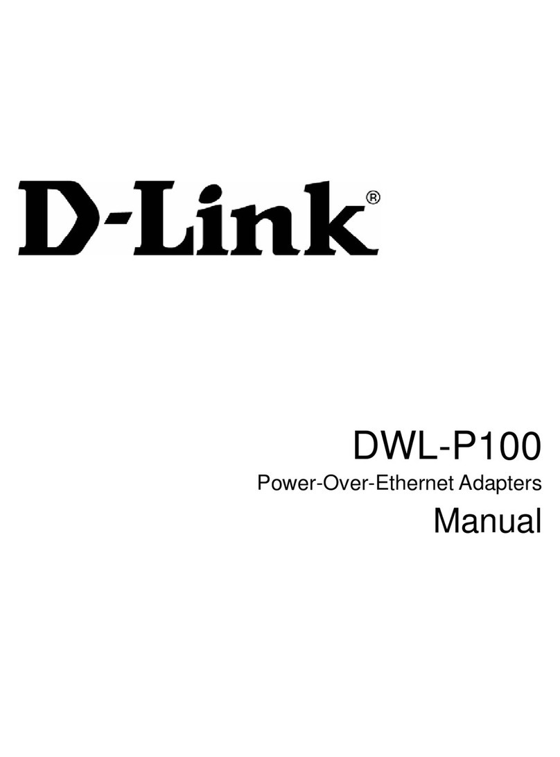 D-Link DWL-P100 User manual D-Link DWL-P100 User manual