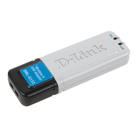 D-Link AirPlus XTREME G DWL-G132 User manual