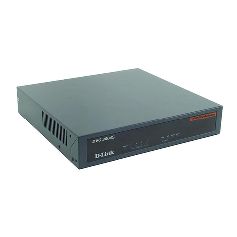 D-Link DVG-3004S User manual D-Link DVG-3004S User manual