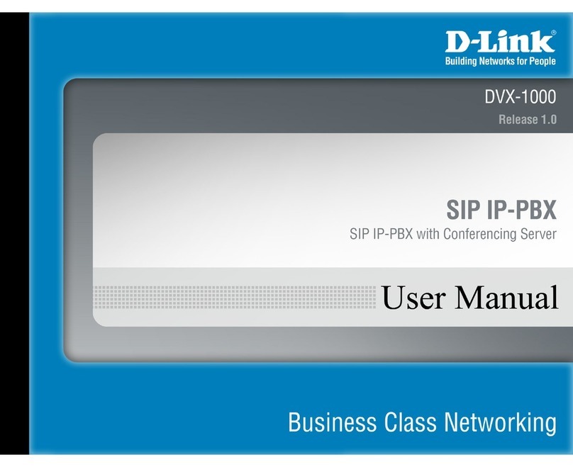 D-Link DVX-1000 User manual