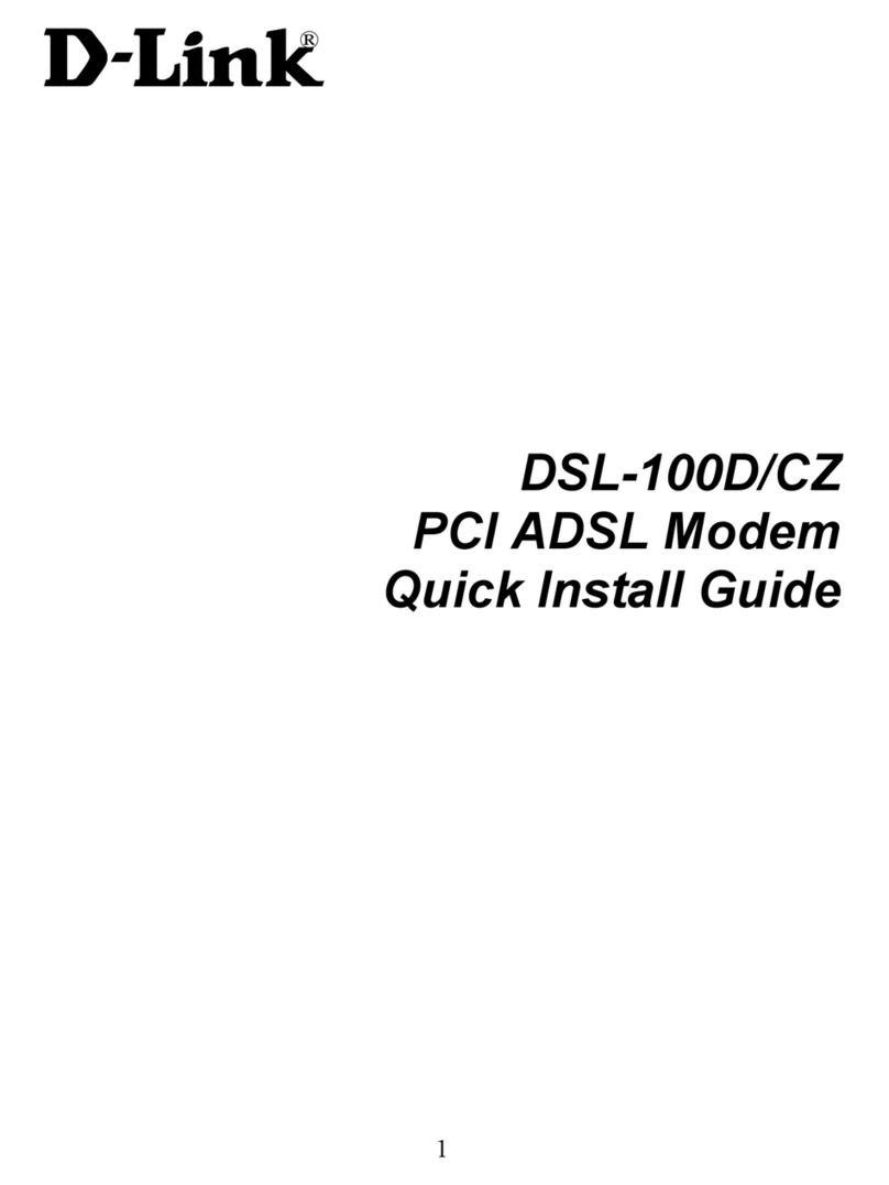 D-Link DSL-100D User manual