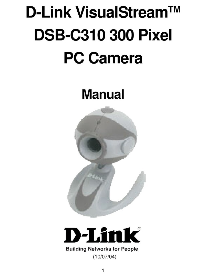 D-Link VisualStream DSB-C310 User manual D-Link VisualStream DSB-C310 User manual
