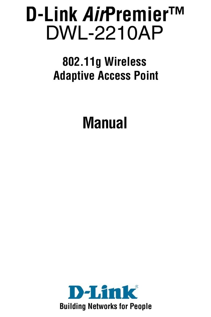 D-Link AirPremier DWL-2210AP User manual D-Link AirPremier DWL-2210AP User manual