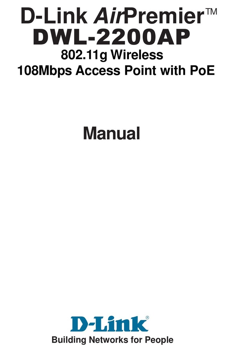 D-Link DWL-2200AP - AirPremier - Wireless Access... User manual D-Link DWL-2200AP - AirPremier - Wireless Access... User manual