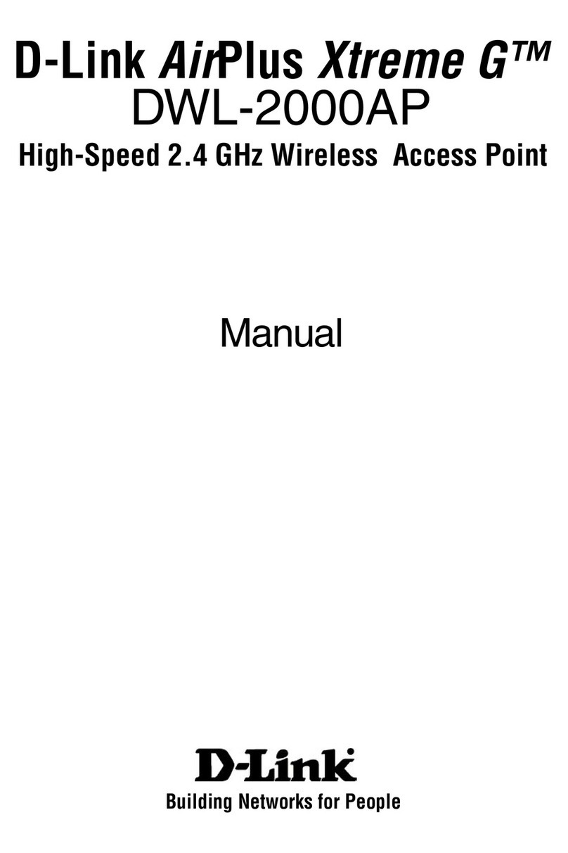 D-Link AirPlus Xtreme G DWL-2000AP User manual