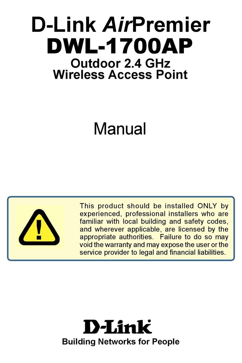 D-Link AirPremier DWL-1700AP User manual D-Link AirPremier DWL-1700AP User manual