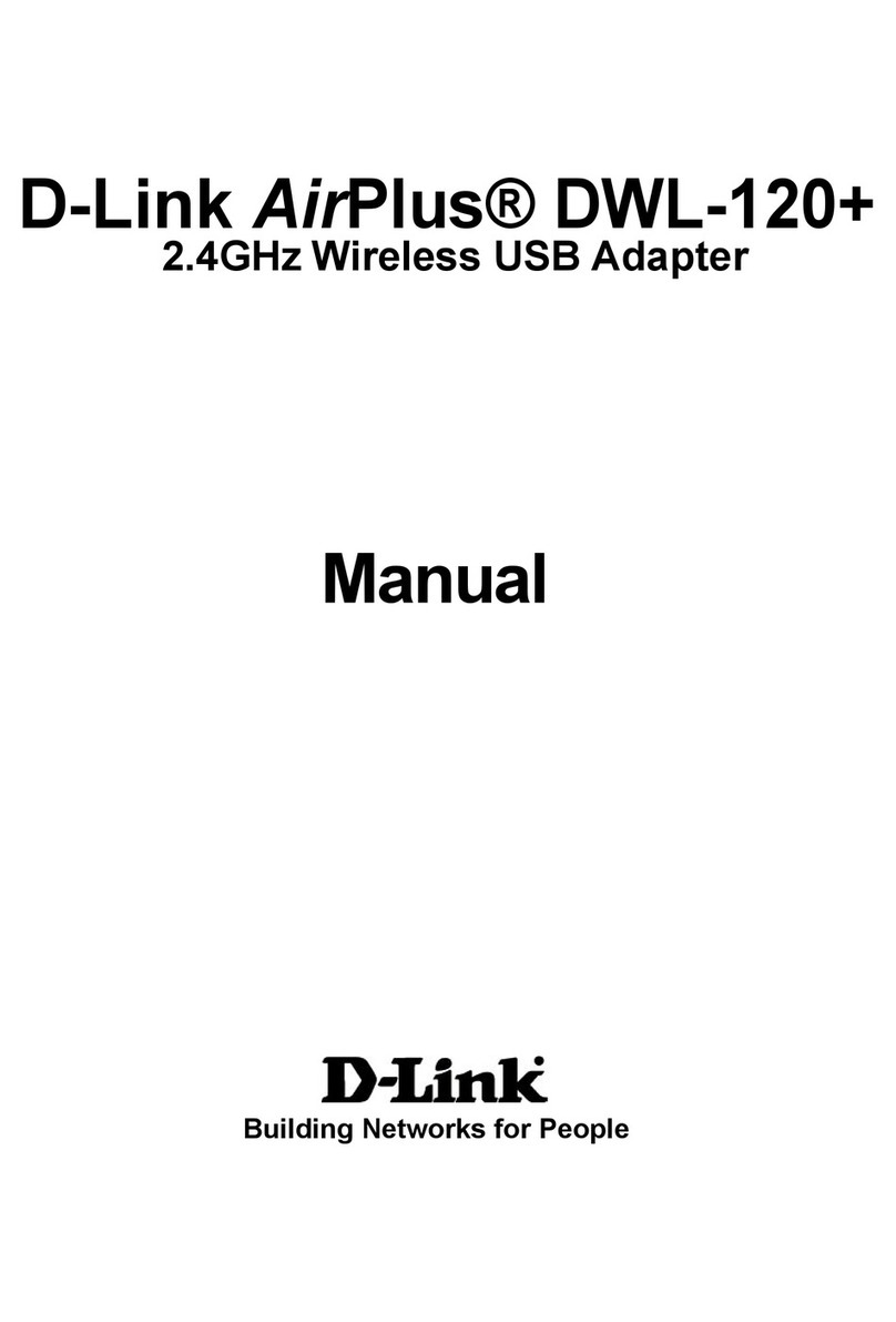 D-Link AirPlus DWL-120+ User manual