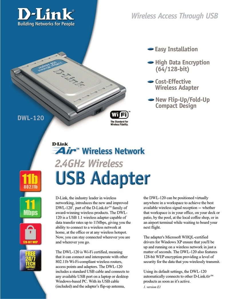 D-Link Air DWL-120 User manual