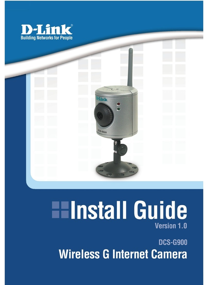 D-Link DCS-G900 - SECURICAM Wireless G Internet Camera... User manual