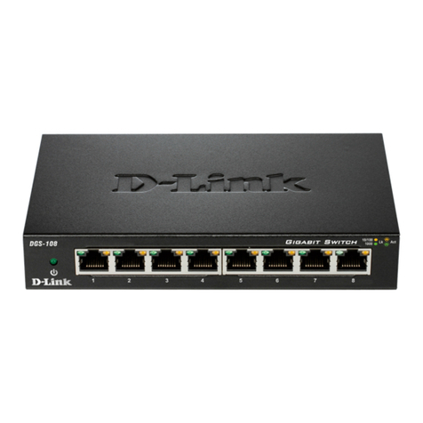 D-Link DGS-108 User manual