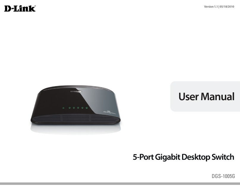 D-Link DGS-1005G User manual