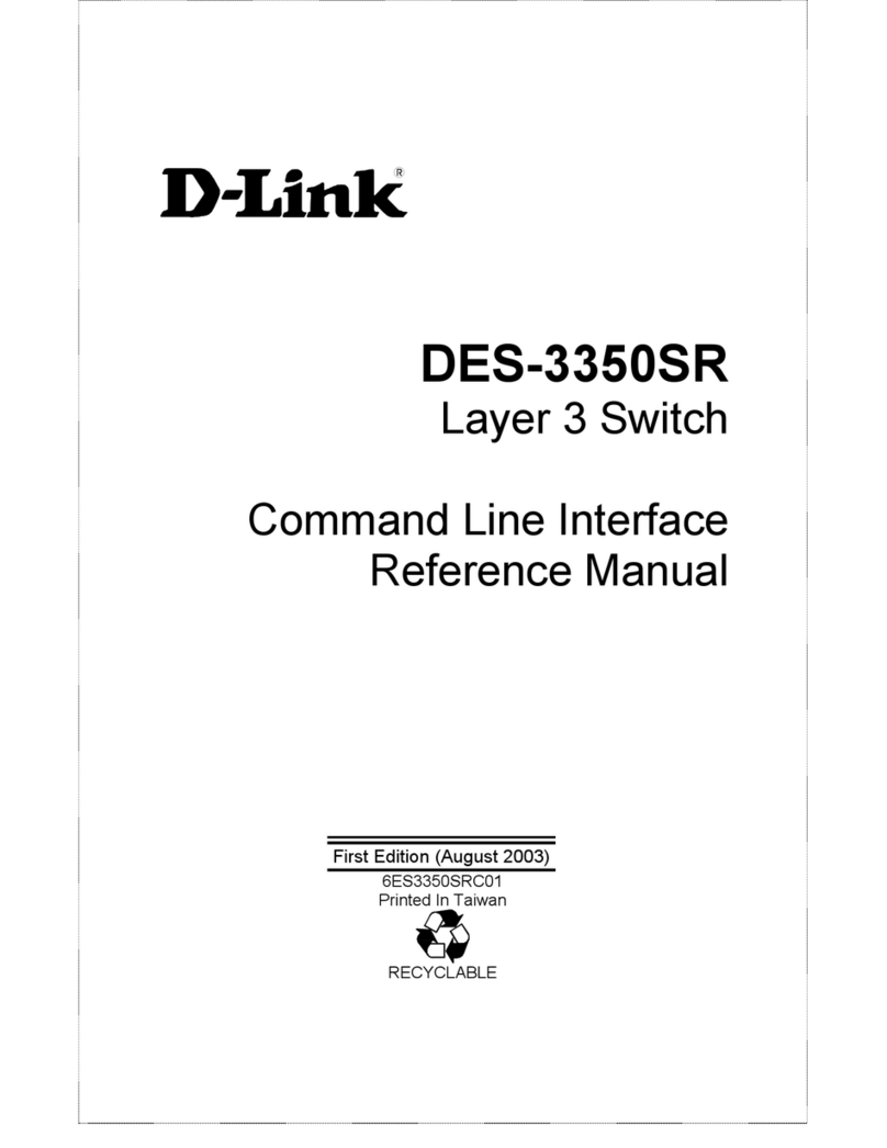 D-Link DES-3350SR User manual