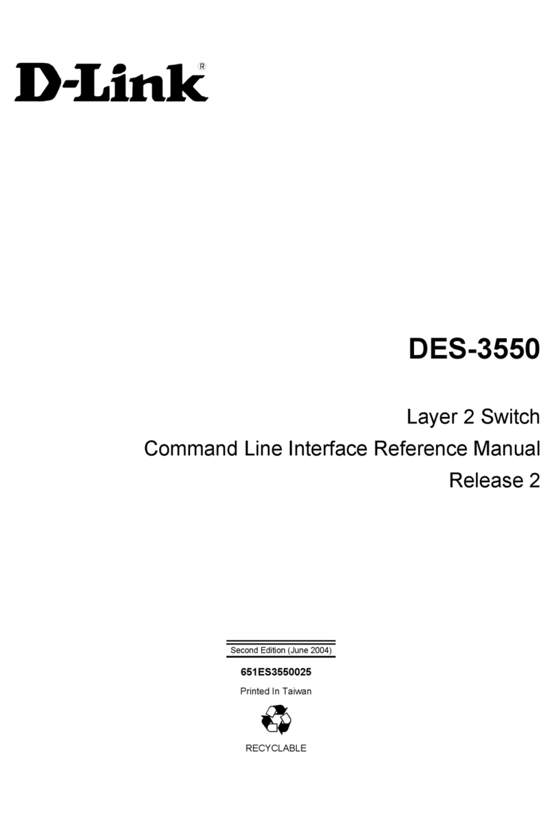 D-Link DES-3550 User manual