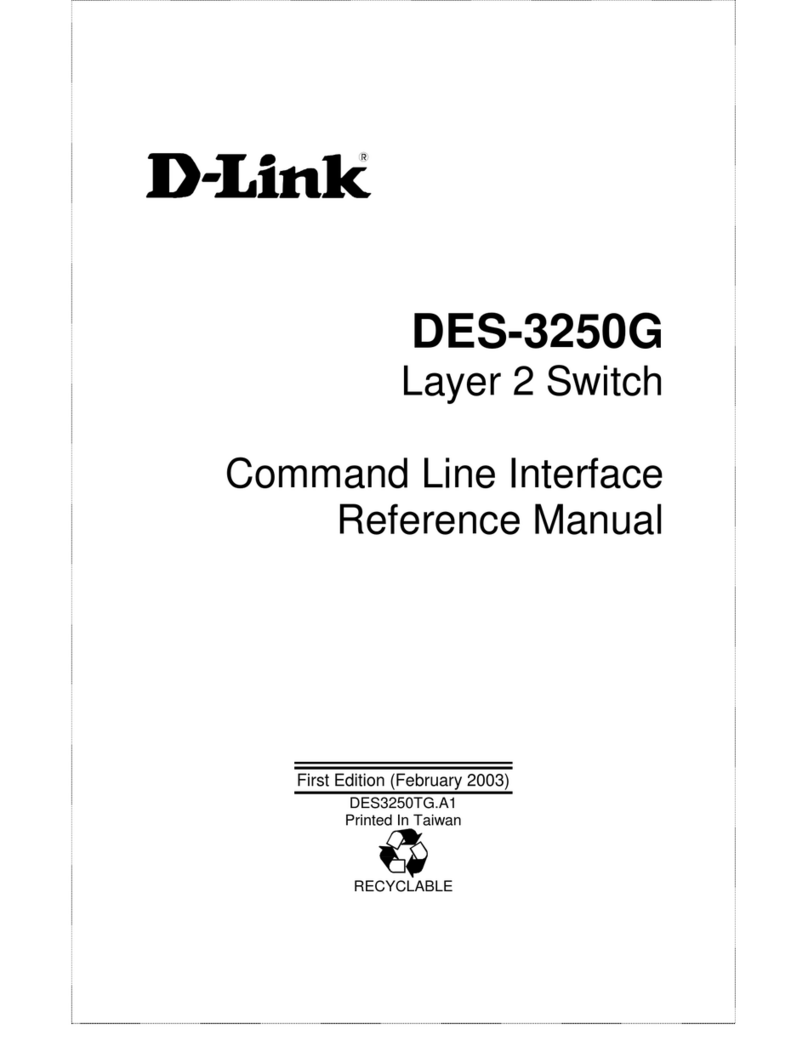 D-Link DES-3250TG User manual D-Link DES-3250TG User manual