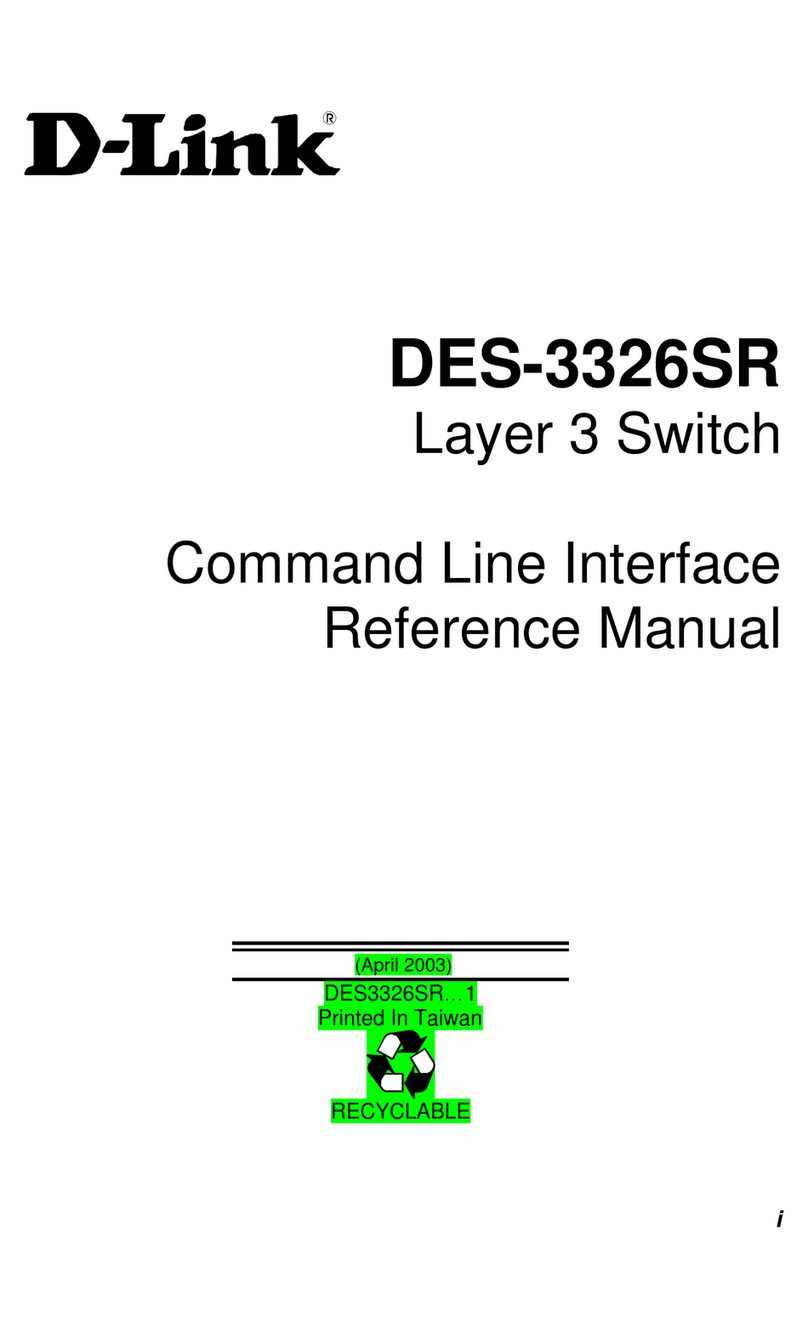 D-Link DES-3326SRM User manual