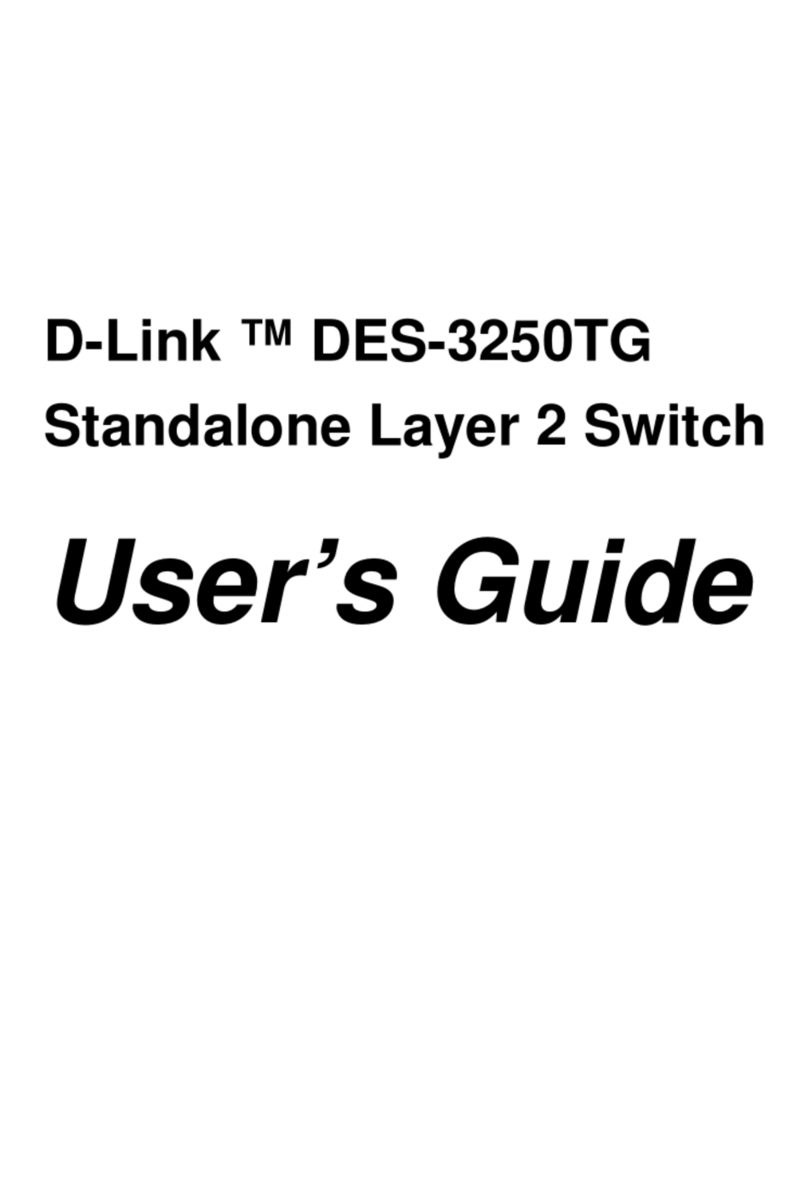 D-Link DES-3250TG User manual D-Link DES-3250TG User manual