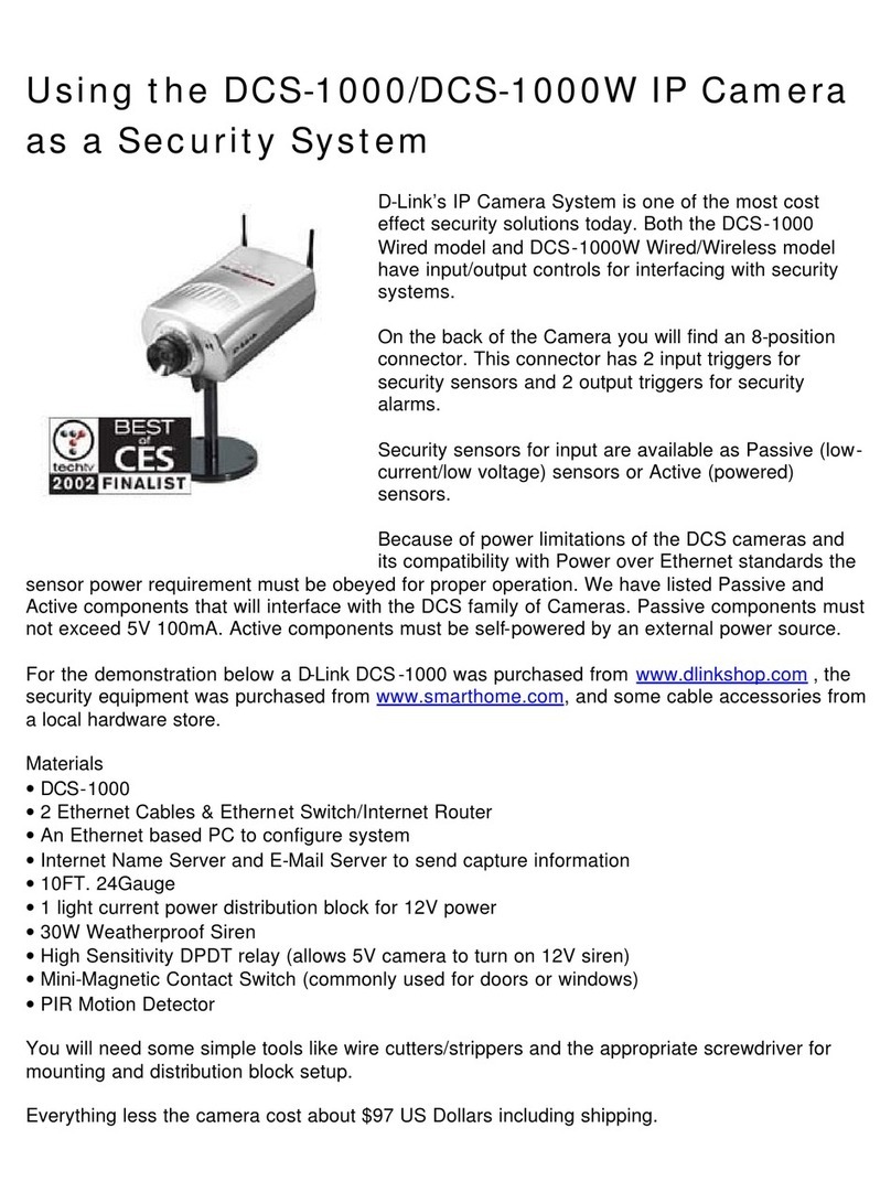 D-Link DCS-1000 Manual