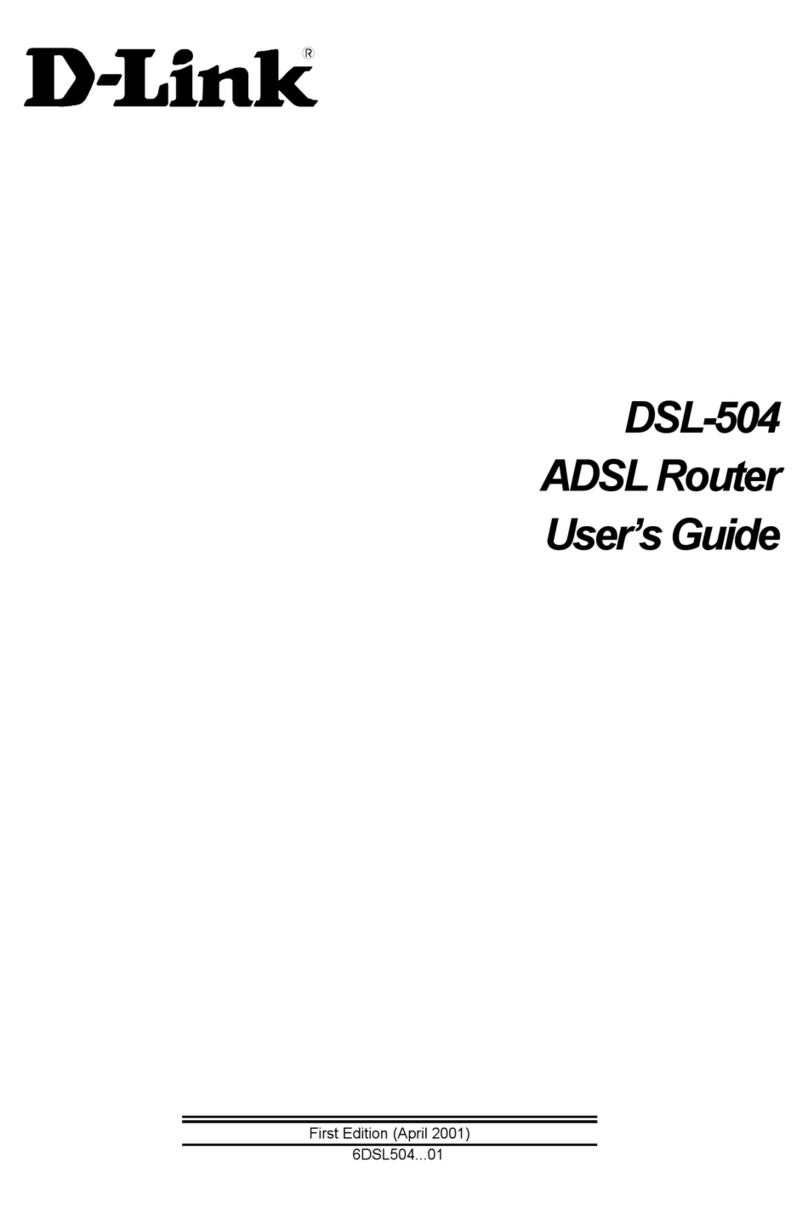 D-Link DSL-504 User manual