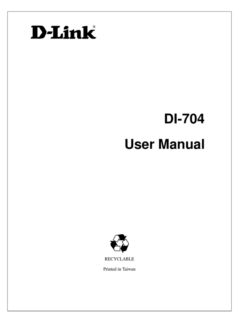 D-Link DI-704 User manual D-Link DI-704 User manual