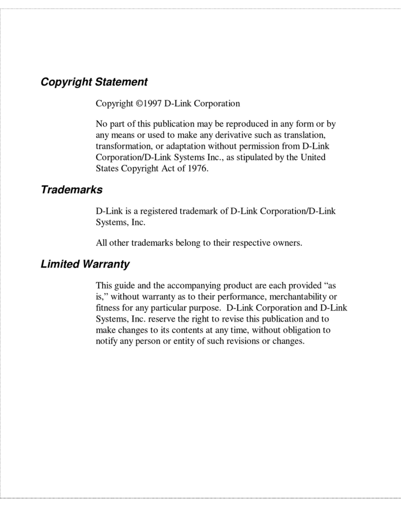 D-Link DI-300 series User manual
