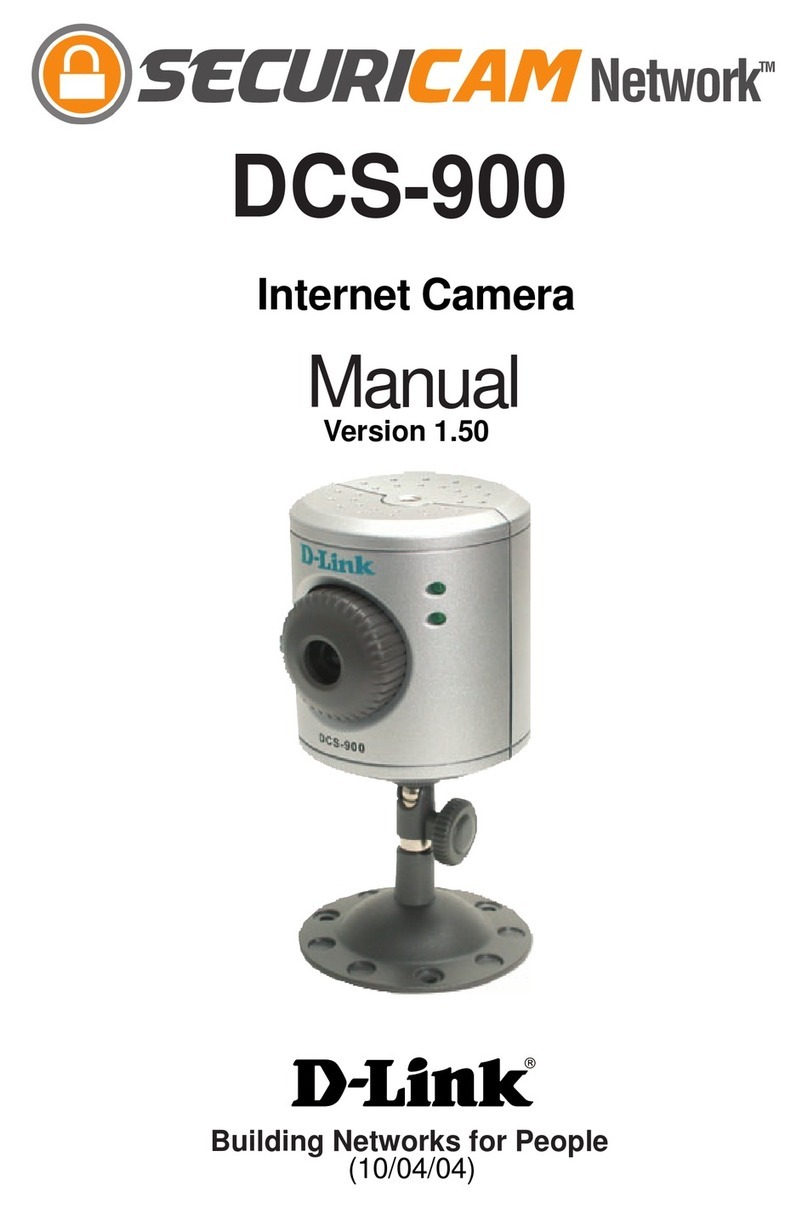 D-Link SECURICAM Network DCS-900 User manual
