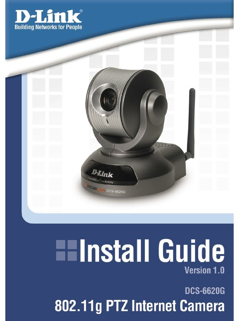 D-Link DCS-6620G - Network Camera User manual