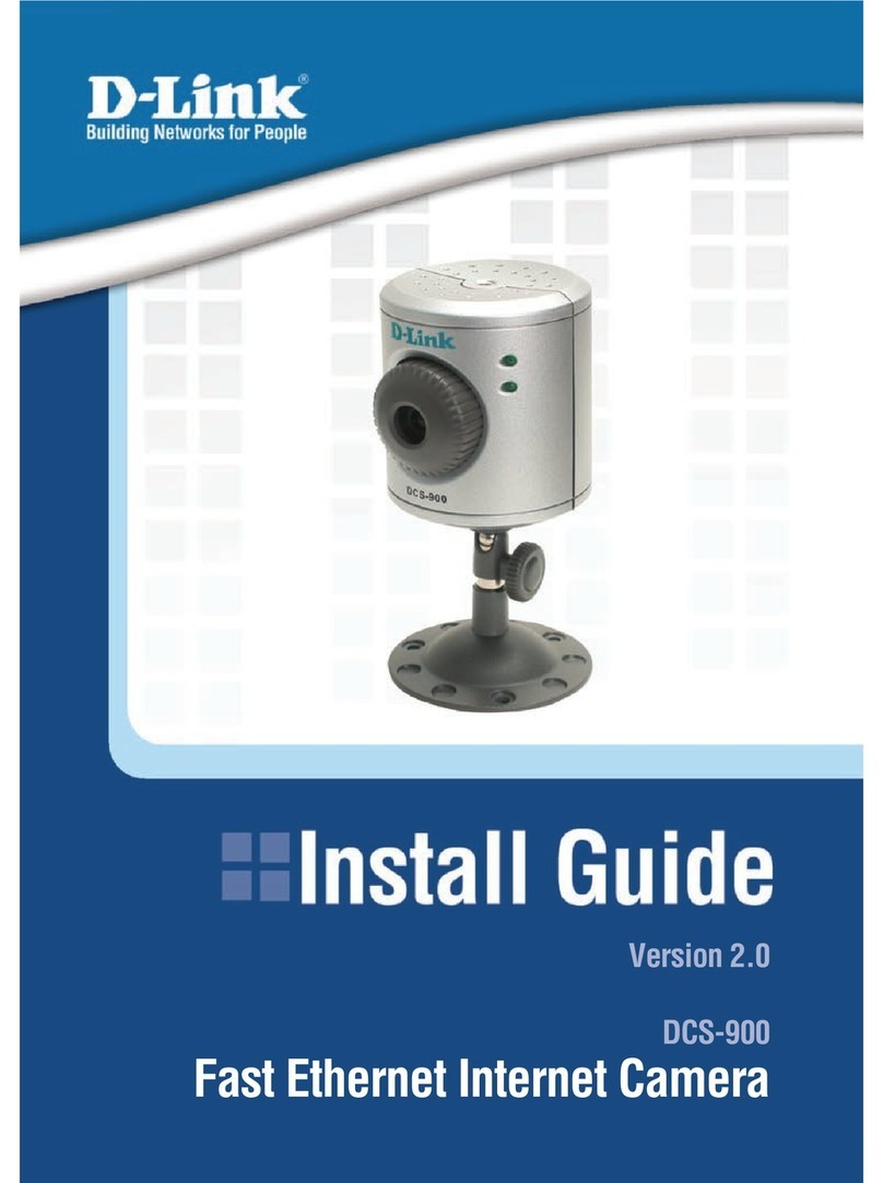 D-Link SECURICAM Network DCS-900 User manual