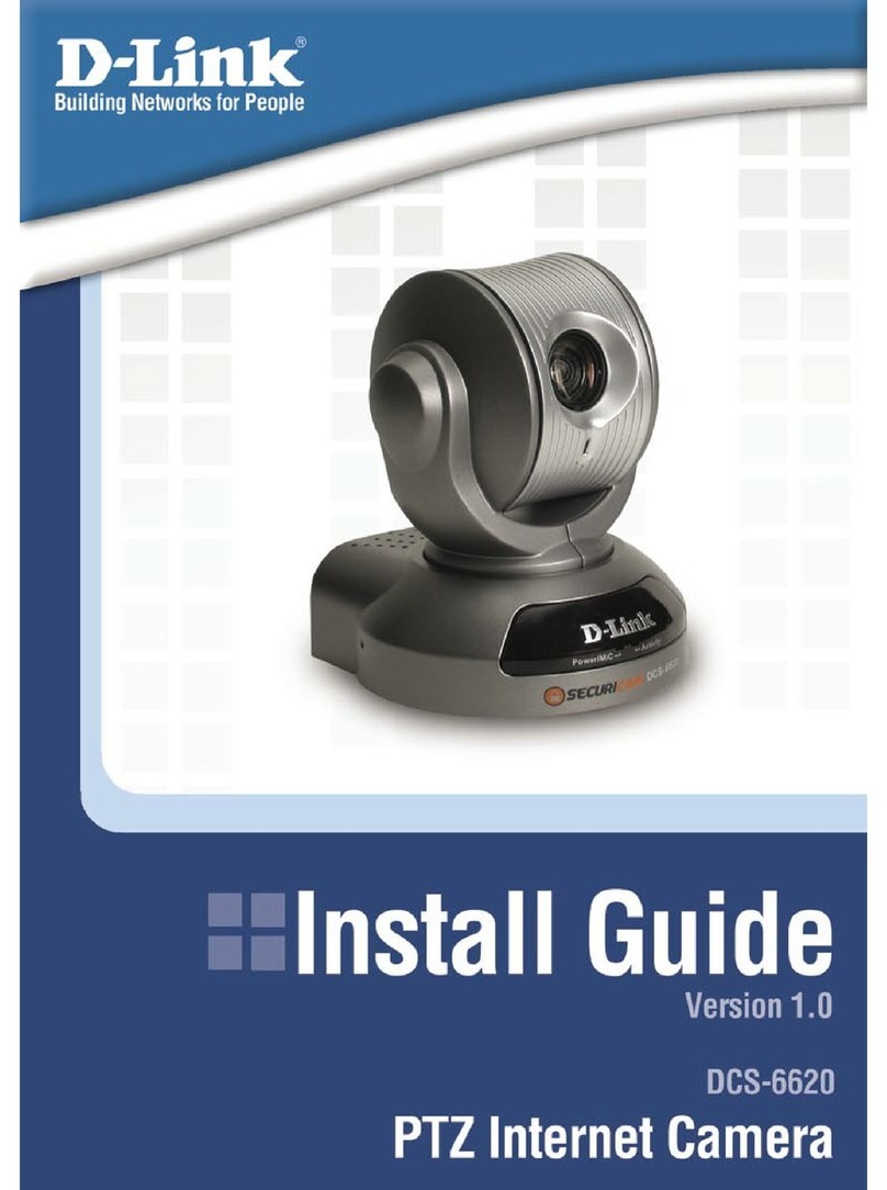 D-Link SECURICAM Network DCS-6620 User manual